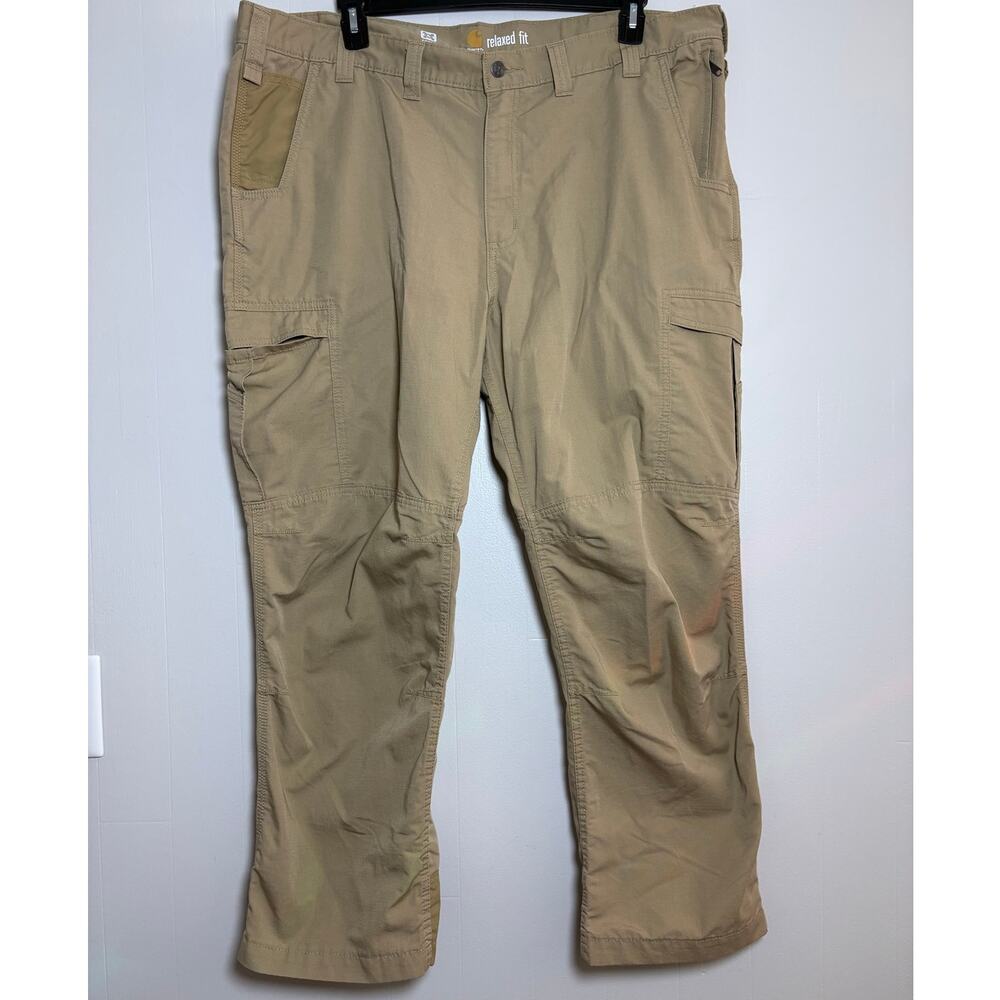 Carhartt Men's Force Extremes Relaxed Fit 44x30 Khaki Cargo Utility Pants EUC